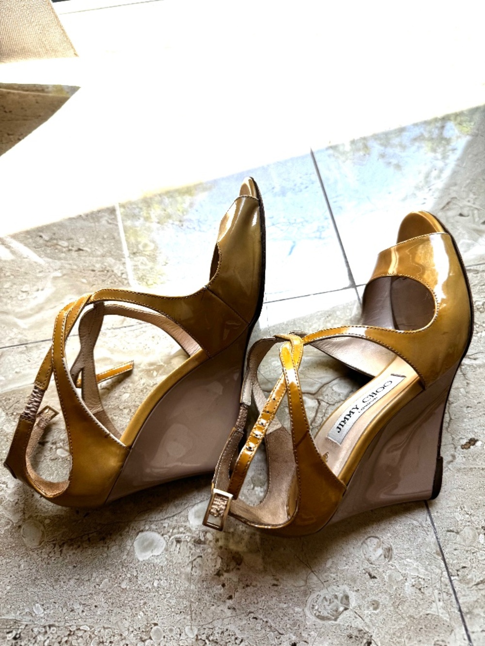Jimmy Choo Wedge Sandals